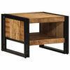 Salontafel 70X50X38 Cm Massief Ruw Bruin
