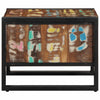 Salontafel 50X50X38 Cm Massief Gerecycled Hout Meerkleurig Multikleur