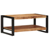 Salontafel 90X50X38 Cm Massief Acaciahout Paars