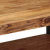 Salontafel 90X50X38 Cm Massief Acaciahout Paars