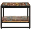 Salontafel 90X50X38 Cm Massief Gerecycled Hout Meerkleurig