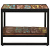 Salontafel 70X50X38 Cm Massief Gerecycled Hout Meerkleurig