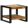 Salontafel 50X50X38 Cm Massief Ruw Hout Mango