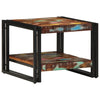Salontafel 50X50X38 Cm Massief Gerecycled Hout Meerkleurig Multikleur