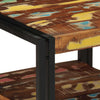 Salontafel 50X50X38 Cm Massief Gerecycled Hout Meerkleurig Multikleur