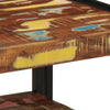 Salontafel 50X50X38 Cm Massief Gerecycled Hout Meerkleurig Multikleur