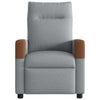 Fauteuil Stof Lichtgrijs