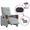 Fauteuil Stof Lichtgrijs