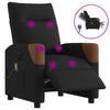 Massagestoel Stof Zwart