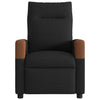 Massagestoel Stof Zwart