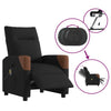 Massagestoel Stof Zwart