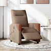 Massagestoel Stof Bruin