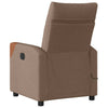 Massagestoel Stof Bruin
