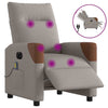 Massagestoel Stof Taupe