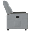 Fauteuil Stof Lichtgrijs