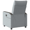 Fauteuil Stof Lichtgrijs