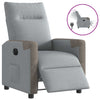 Fauteuil Stof Lichtgrijs