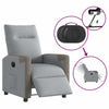 Fauteuil Stof Lichtgrijs