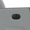 Fauteuil Stof Lichtgrijs