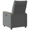 Massagestoel Stof Donkergrijs