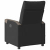 Massagestoel Stof Zwart