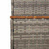 Hottub-Opstap 50X50X50,5Cm Poly Rattan&Massief Acaciahout