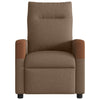 Fauteuil Verstelbaar Stof Bruin