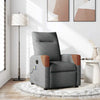 Fauteuil Verstelbaar Stof Donkergrijs