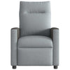 Fauteuil Verstelbaar Stof Lichtgrijs