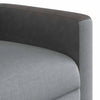 Fauteuil Verstelbaar Stof Lichtgrijs