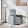 Fauteuil Verstelbaar Stof Lichtgrijs