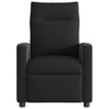 Fauteuil Verstelbaar Stof Zwart