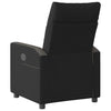 Fauteuil Verstelbaar Stof Zwart