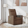 Fauteuil Verstelbaar Stof Bruin