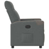 Fauteuil Verstelbaar Stof Donkergrijs