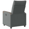 Fauteuil Verstelbaar Stof Donkergrijs