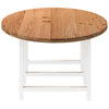 Eettafel Ovaal Massief Eikenhout Lichtbruin