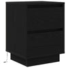 Nachtkastje Met Led-Verlichting 38X34X