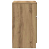 Nachtkastjes 39X35X65Cm Bewerkt Hout Artisanaal Eikenkleur
