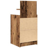 Nachtkastje Met 2 Lades 38X34X80 Cm Kleurig