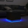 Salontafel Met Led-Verlichting 90X50X40 Cm Kleurig