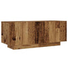 Nachtkastje 100X35X40 Cm Bewerkt Hout Kleurig