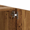 Nachtkastje 100X35X40 Cm Bewerkt Hout Kleurig