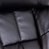 MCombo 9068 Elektrischer Massagesessel mit Hocker - Kunstleder - 360° drehbar - verstellbare Liegefunktion