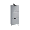 Schoenenkast Met 3 Kleppen, Schoenencommode, Schoenenrek, Schoenenkist, Gangkast, Opbergkast Voor Schoenen