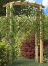 vidaXL Trellis Arch 150x60x210 cm Wood