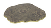 Plateau Arcadia M Zwart/Goud L55B48H45CM - Stijlvol Decoratief Plateau