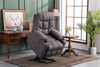 MCombo 7286 Elektrische Sta‑Op Relaxfauteuil – Grijs Stof of Bruin Microvezel