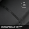MCombo 7050 Massagesessel – Echtleder mit Heizung, Massage &amp; 360° Drehfunktion