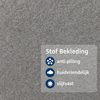 Luxuriöser Relaxsessel – Liegefunktion – mit Hocker – Kunstleder – 360 Grad – Schwarz – Fernsehsessel – 75 x 77 x 103 cm